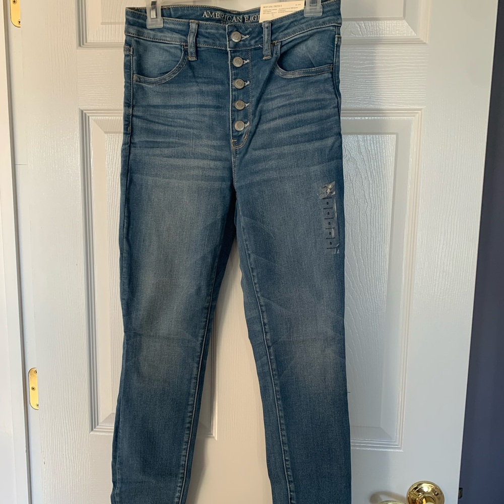 American Eagle high waisted jeans